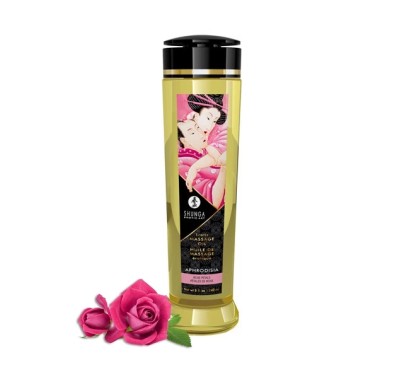 Olejek do masażu - Shunga Massage Oil Aphrodisia Roses 240 ml